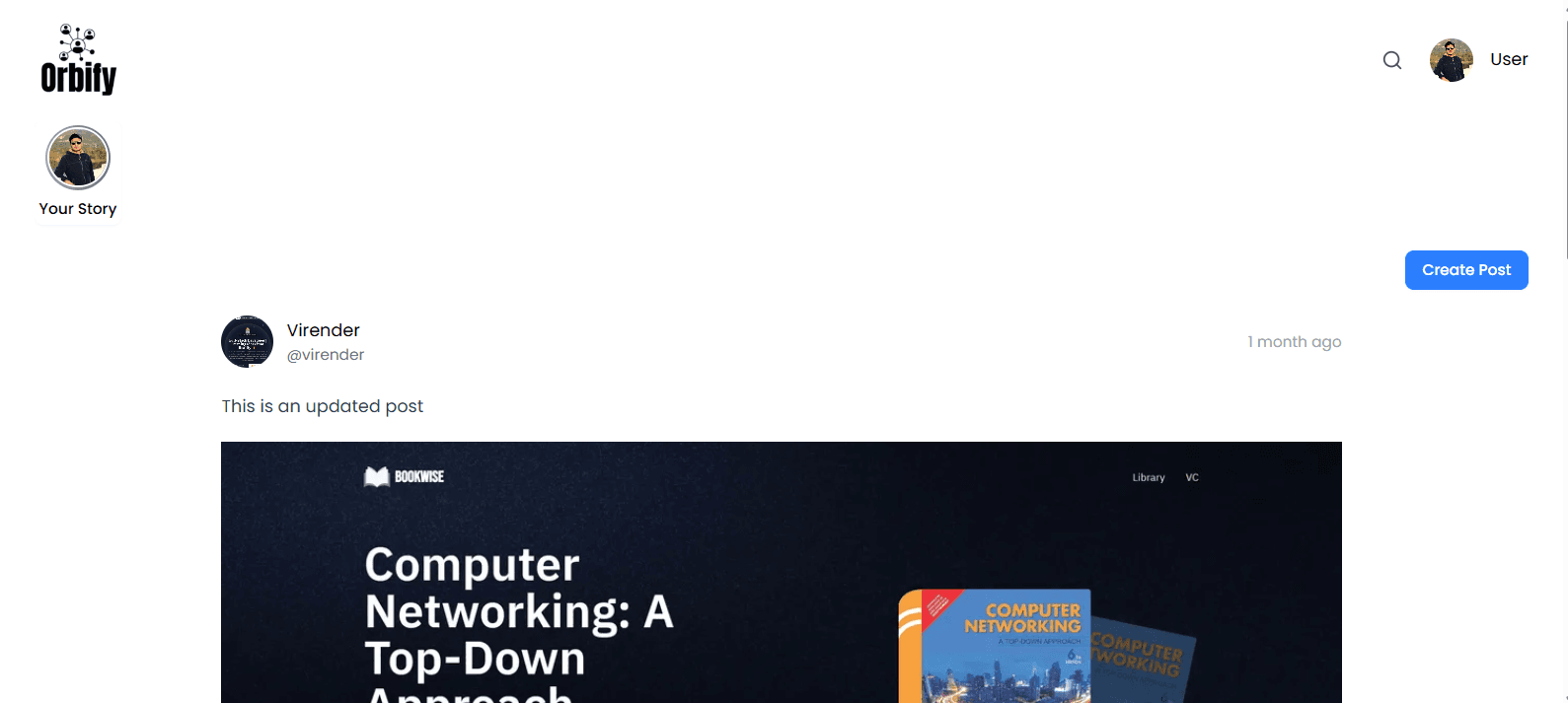 Social Media Web Application